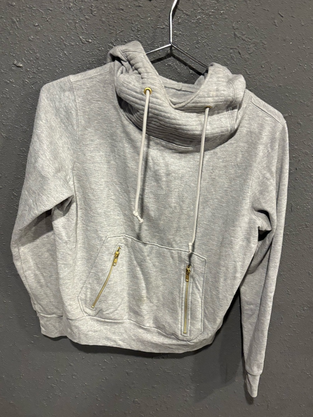 Women's Lilly & Lottie Funnel Neck Pullover Hoodie